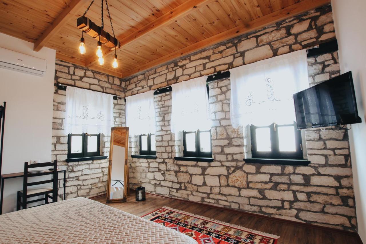 Bujtina Maria Hotel Stegopull Buitenkant foto